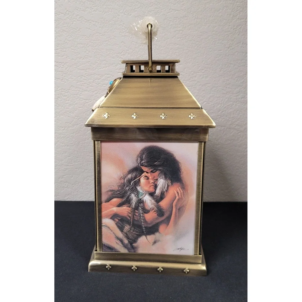 The Bradford Exchange Lee Bogle Glowing Spirit Lantern Rare Limited Edition